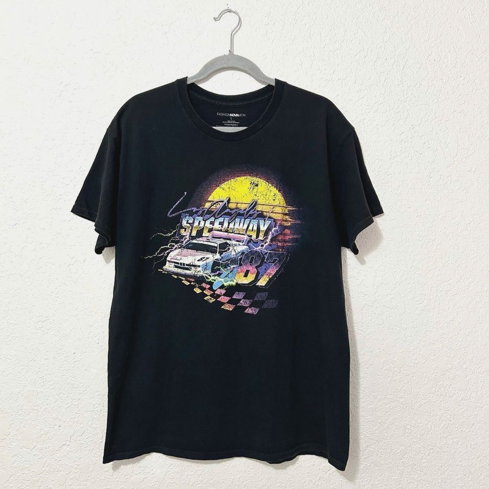 Speedway 87 short sleeve shirt size large